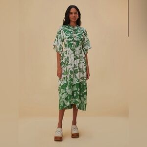 FARM Rio | Dresses | Farm Rio Black Winter Garden Ruffle Maxi Dress |  Poshmark